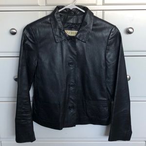 Leather Jacket Petite Small